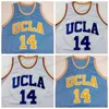 Anpassad retro # 14 Zach Lavine Westbrook UCLA Bruins Basketball Jersey Mäns Stitched Green Alla storlekar 2XS-5XL Namn och nummer