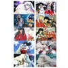 Inuyasha Autocollant Style Différent Anime Autocollants Bus ID Étanche Carte Stikers Classique Jouets LJ201019