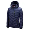 Chaifenko 브랜드 겨울 따뜻한 방수 재킷 남자 가을 두꺼운 후드 파카스 패션 캐주얼 슬림 코트 220105