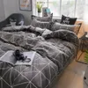 침구 세트 4 개 / 세트 침대 섬유 제품 침구 5 스타 일 알로에 코튼 편안한 현대 침대 린넨 홈 텍스타일 201210