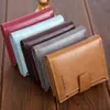 Hot Sale New Wallet Vintage Brand Men And Women Wallets Leather Male Purse Card Holder Wallet Fashion Man Zipper Wallet Men Coin Bag
