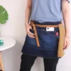 half apron with pockets