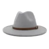NUEVOS sombreros de ala ancha para mujeres y hombres, sombrero formal, sombrero de copa para hombre, gorra de Jazz de Panamá, gorras Fedora de fieltro para mujer, sombrero Trilby para hombre, accesorios de moda