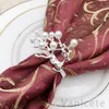 Wedding Napkin Rings Metal Napkin Holders For Dinners Party Hotel Wedding Table Decoration Supplies Napkin Buckle 300pcs T1I3435