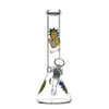 10.2" Glass Water Pipe Free Glass Bowl 3.9" Base Dia 19mm Female banger hanger Dab Oil Rigs Glass water bong 1209