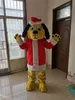 Venda quente de alta qualidade natal branco urso mascote traje mascote personagem personagem traje adulto tamanho livre frete grátis