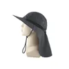 Nieuwe hoed met nekvissen wandelen buiten UV -bescherming Sun Hat1251A
