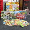 Hot 100 Pièces Puzzle En Bois Enfants Cartoon Jigsaw Puzzles Bébé Apprentissage Éducatif Jouets Interactifs pour Enfants Cadeaux De Noël 201218