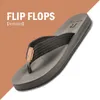 Размер 4050 Flip Flops Men Men Summer Comply Casual Shoes Man Nonslip Beach Sandals Quickdry Men Slapper Pantufa 201023