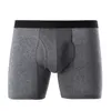 5PCS / Lot Män Långben Boxer Bomull Män Underkläder Underbyxor Boxer Shorts Calzoncillos Hombre Marca European Size S M L XL 2XL 201023