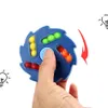 Вращающиеся магические бобовые декомпрессионные игрушки дети дети интеллект головоломки пальцев пальца шариковых дисков кубик ежи игрушка стресс resigna59A56 A56