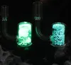 Quartz Banger unha balde fumar tubulações com brilho em luminosos escuros térmicos térmicos térmicos ferramenta para cachimbo de água