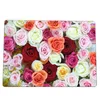 Tapis de tapis de fleur de rose 3D multicolore rose rouge tapis de mariage tapis anti-dérapant salon tapis grandes filles chambre tapis maison 201212