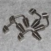 티타늄 손톱 carb 캡 핸드 툴 gr2 titaniu 돔 - 덜 양동이 banger nail 10mm 14mm 18mm 6 유리 봉수 물 파이프 DAB 조작