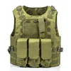 Tactical Vest Molle Combat Assault Plate Carrier Tactical 7 Colors CS Outdoor Clothing Hunting3687137