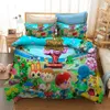 Animal Crossing 3d Ensemble de literie Adulte Enfants Housse de couette Twin Full Queen King Size Linge de lit Literie Dropshipping LJ201127