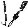 Pistolet Lanyard Tactique Pistolet Spring Lanyard Sling Sports de plein air Armée Chasse Tir Paintball Gear Airsoft Strap NO12-015