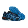 Salomon Speed Cross 3 4 2020 새로운 속도 망 최고 품질의 블랙 화이트 통기성 육상 신발 스포츠 스니커즈 크기 40-46 PR03을 위해 신발을 실행 야외 3 CS 교차