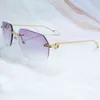 2022 Factory Wholesale High Quality Model Trending Mens glasses Retro Rmliess Luxury Sun Glasses lentes sol L8LI Sunglasses