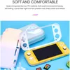 Newest DATA FROG Protective Case For Nintendo Switch Lite Console Hard Cases Shell Skin Feel Mix Colorful Back Cover