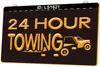 Sign LS1621 24 Hours Towing Car Repairs Auto 3D Engraving LED Light Sign Wholesale Retail