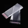 800pcs 8 x 30cm TRANSPARENT PACKAGING PLASTIC BAG CLEAR RESEALABLE POLY OPP CELLOPHANE CELLO