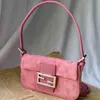 Club Bag Pink Mini Messenger Портативный Малый Квадрат Одно плечо Замшевые Кошельки Продажа