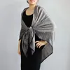 Foulards Grand Carré 100% Soie Châle Cape Écharpe Femmes Mode Wraps Foulard Épaissir 135*135CM1