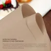 US Stock 100st Round Perforerad Pergament Paper Air Fryer Liner Steaming Paper Bakplåt 6 "White4912