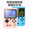 Draagbare Handheld video Game Console Retro 8 bit Mini Spelers 400 Games 3 In 1 met Controle Pocket Gameboy kleuren LCD