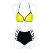 Ny baddräktstillverkare i ett stycke Kvinnor Kvinnor Badkläder Swim Suit Bikinis Set Push Ups Bathing Suits