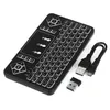 Flying Air Mouse Q9 Backlight Bateria litowa 2,4 GHz Wireless Keyboard Remote Controlers TouchPad dla PC Android TV Box