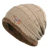 [NORTHWOOD] Classico di alta qualità Plus Velvet Winter Beanie Hat Uomo Donna Berretto lavorato a maglia Bonnet Skullies Beanie Casual Cappelli caldi Y201024