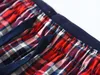 Vår- och höstmän mode Slim Multi-Color Print Elastic Midje Cotton Lounge Pants Man Trendy Plus Size Sleep Bottom 201109