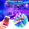 Hot selling 5M LED RGB Strips Tape Light Waterproof Music Sync Color Changing Bluetooth Controller 24Key Remote Control Decoration