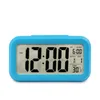 LED Digital Alarm Clock Student Table Clock with Temperature Calendar Snooze Function Clocks for Home Office Travel RRE31205131489