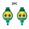 2 pcs Automatic Garden Timer Sistema de Controlador de Válvula de Esfera com Display LCD Eletrônico Casa Controlador de Irrigação Y200106
