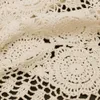 Pa.an Crochet Table Runner Handmade Handicrafts Classic Lace Tablecloth Bege Table Table Cover Dropshipping Decor presentes 201120