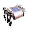 Freeshipping 6 in 1 40khz 초음파 지방 흡입 Lipolaser RF 진공 Cavitation 시스템 슬리밍 기계 미국 재고