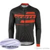 Pro Team Cycling Jersey Winter Thermal Polar Long Sleeve Koszulka MTB rowerowe MAILLOT RACING RUKING Odzież Sportswear S21012913806532