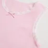 Bébé filles sans manches débardeurs enfants dentelle gilets vêtements fille enfants hauts t-shirts été chemise vêtements 20220308 H1