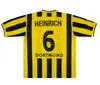 Retro klassische Borussia-Fußballtrikots 1995 96 97 98 99 2000 01 02 03 2011 2012 2013 CHAPUISAT Ricken ZORC ROSICKY MOLLER LEWANDOWSKI REUS Dortmund Retro-Fußballtrikot