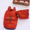 Dog Apparel Winter Warm Jacket Puppy Cat Clothes Pet Overalls Waterproof Hooded Coat Padded For Small Dogs Chihuahua Pug