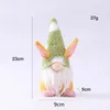 Påskharen Gnome Irish Faceless Bunny Dwarf Doll Spring Party Plush Rabbit Dwarves Holiday Home Table Decoration