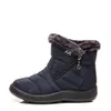 Women Snow Boots دافئة قصيرة الفراء أفخم شتاء الحذاء في الكاحل بالإضافة إلى الحجم منصة السيدات zip أحذية الإناث الراحة إسقاط الشحن C336 Y200114