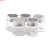 37*40*24mm 20ml Glass Bottles Aluminium Cap Transparent Clear Liquid Gift Candy Container Empty Wishing Jars 12pcshigh qualtity
