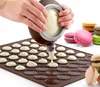 30 trous Silicone plaque de cuisson four Macaron Silicone tapis antiadhésif plaque de cuisson pâtisserie gâteau Pad outils de cuisson SN3583