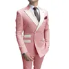 Bello doppiopetto groomsmen picco risvolto smoking dello sposo abiti da uomo abito da sposa uomo blazer giacca pantaloni cravatta Y365282l