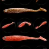 6 pz/lotto Pesca Soft Swim bait 7.3g/110mm realistico Worm bass Artificiale Jerkbait esche Jig esche da pesca per Alabama rig