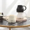 Tazze di fondo in porcellana personalizzate fatte a mano natica creativa caffè tè latte tazza cucina ufficio stoviglie decorazioni per la casa regali divertenti 220311